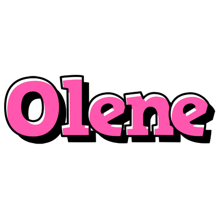 Olene girlish logo