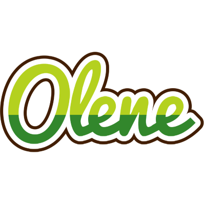 Olene golfing logo