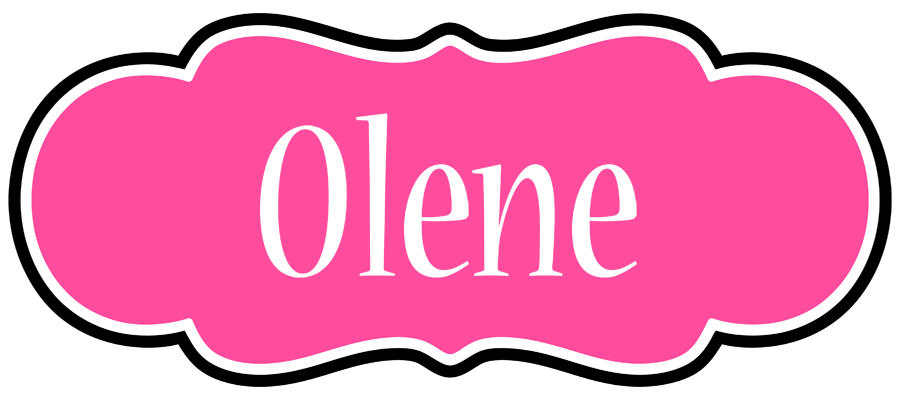 Olene invitation logo