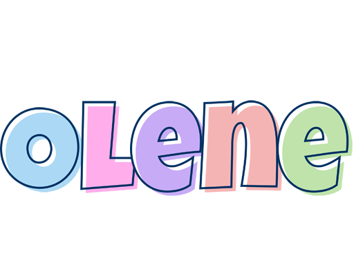 Olene pastel logo