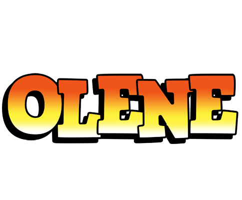 Olene sunset logo