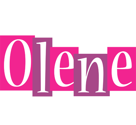 Olene whine logo