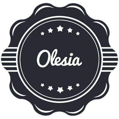 Olesia badge logo