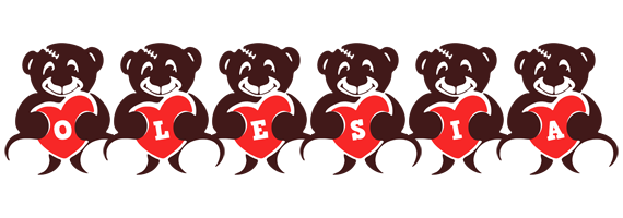 Olesia bear logo