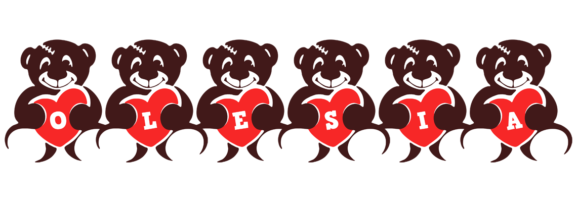 Olesia bear logo