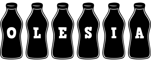 Olesia bottle logo