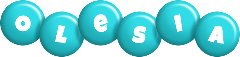 Olesia candy-azur logo