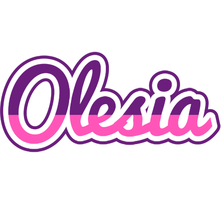 Olesia cheerful logo