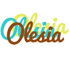Olesia cupcake logo
