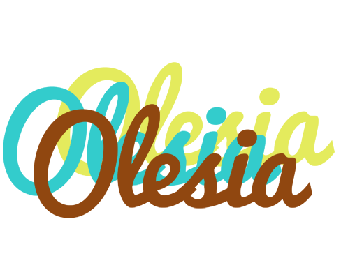 Olesia cupcake logo