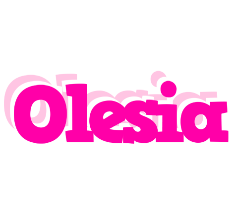 Olesia dancing logo