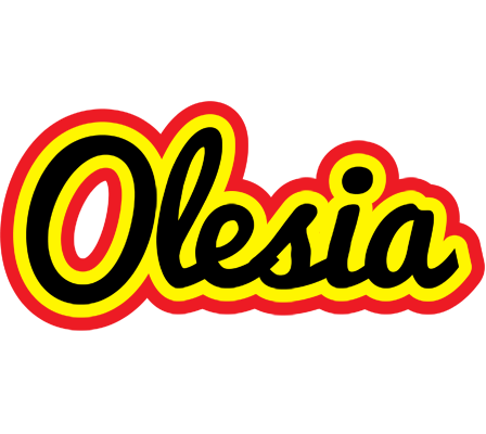 Olesia flaming logo