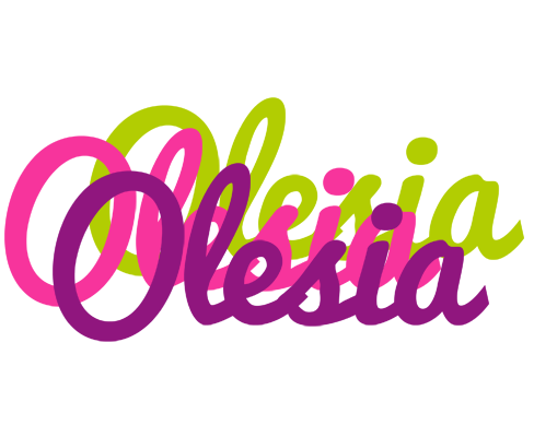 Olesia flowers logo
