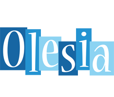 Olesia winter logo