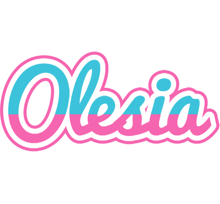 Olesia woman logo