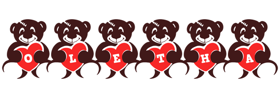 Oletha bear logo