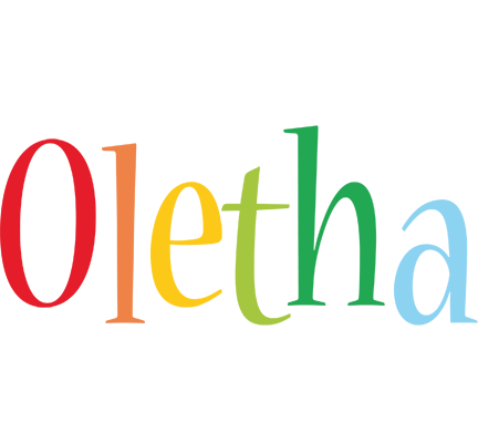 Oletha birthday logo