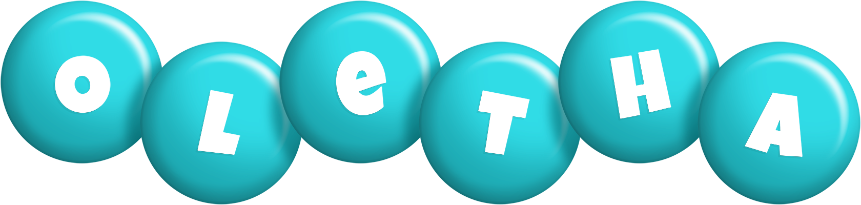 Oletha candy-azur logo