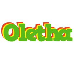 Oletha crocodile logo
