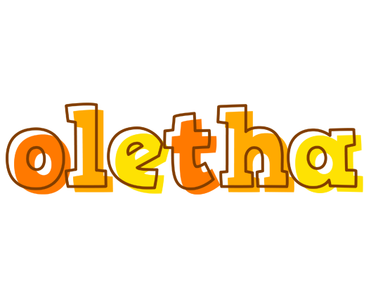Oletha desert logo
