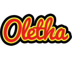 Oletha fireman logo