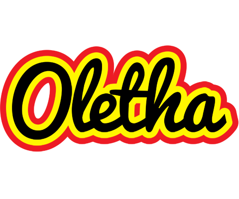 Oletha flaming logo
