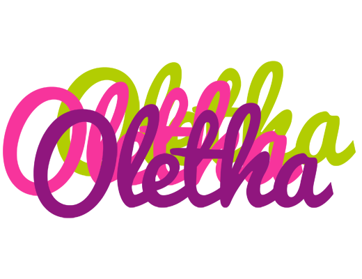 Oletha flowers logo