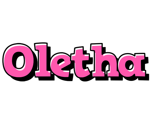 Oletha girlish logo