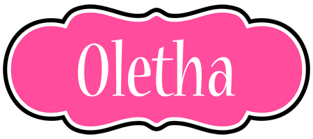 Oletha invitation logo