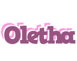 Oletha relaxing logo