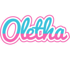 Oletha woman logo