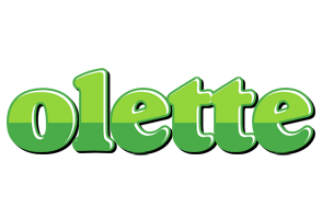 Olette apple logo