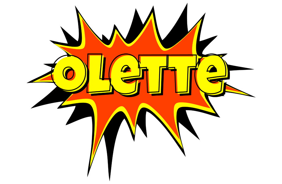 Olette bazinga logo