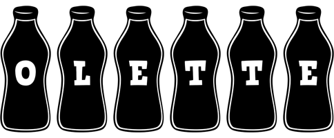 Olette bottle logo