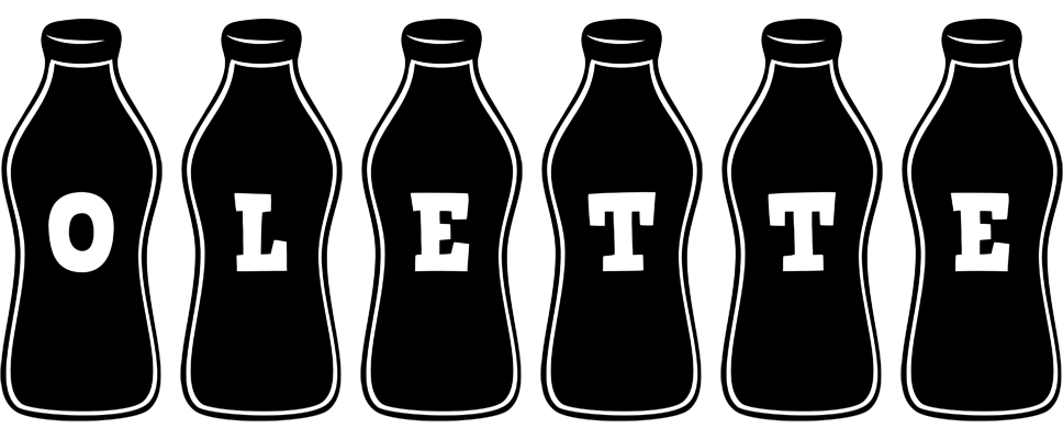Olette bottle logo