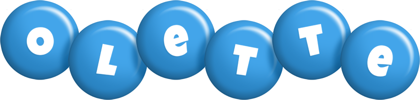 Olette candy-blue logo