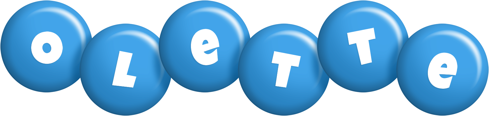 Olette candy-blue logo
