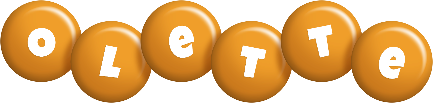 Olette candy-orange logo
