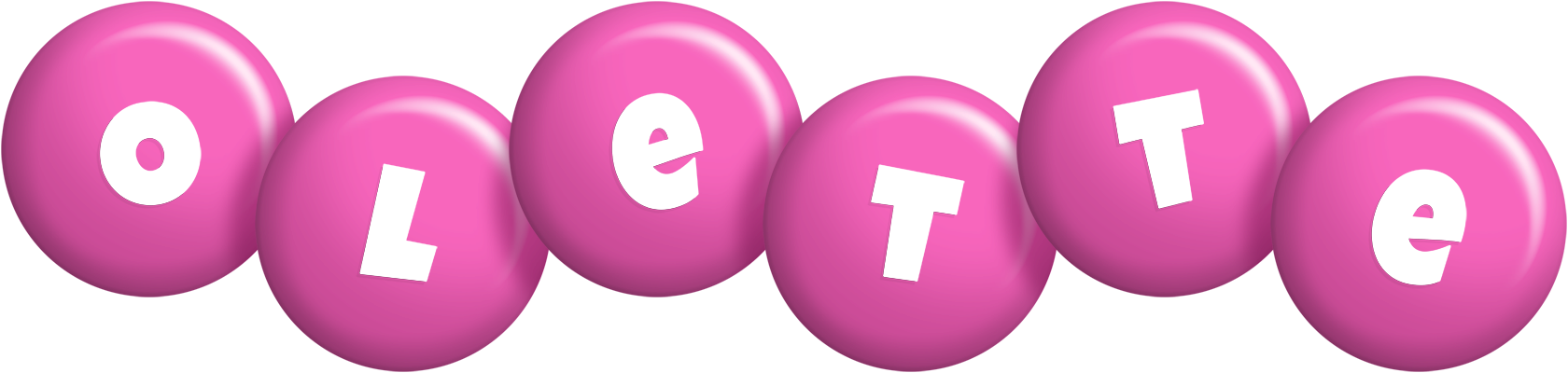 Olette candy-pink logo