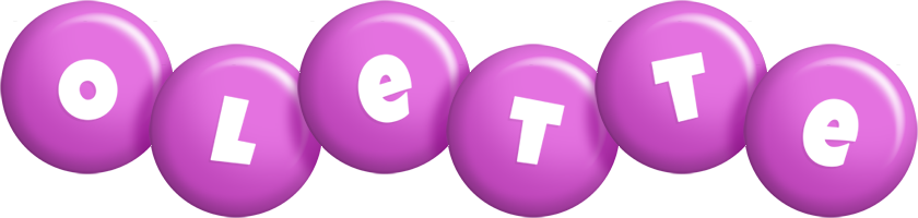 Olette candy-purple logo