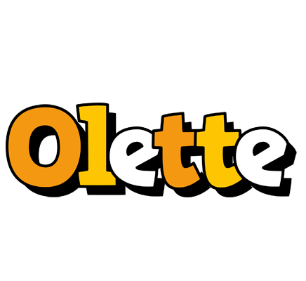 Olette cartoon logo