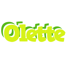Olette citrus logo