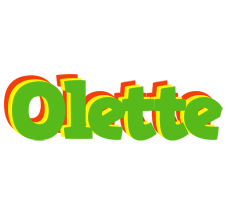 Olette crocodile logo