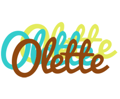 Olette cupcake logo