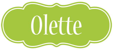 Olette family logo