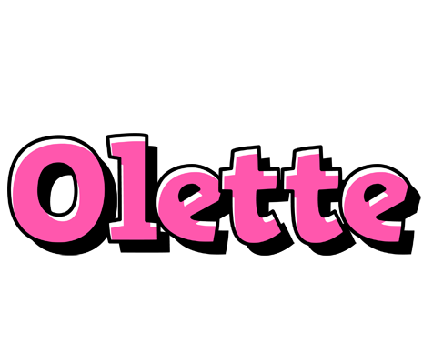 Olette girlish logo
