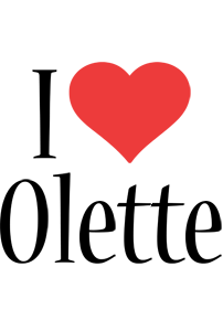 Olette i-love logo
