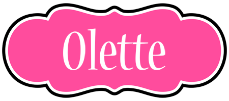 Olette invitation logo