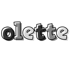 Olette night logo