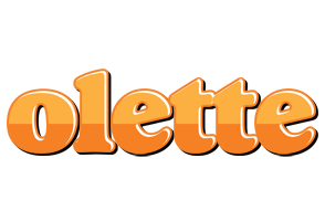 Olette orange logo